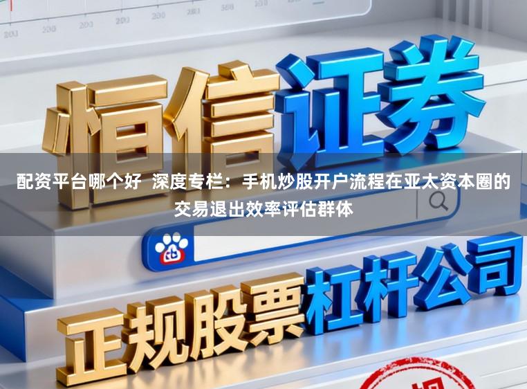 配资平台哪个好  深度专栏：手机炒股开户流程在亚太资本圈的交易退出效率评估群体